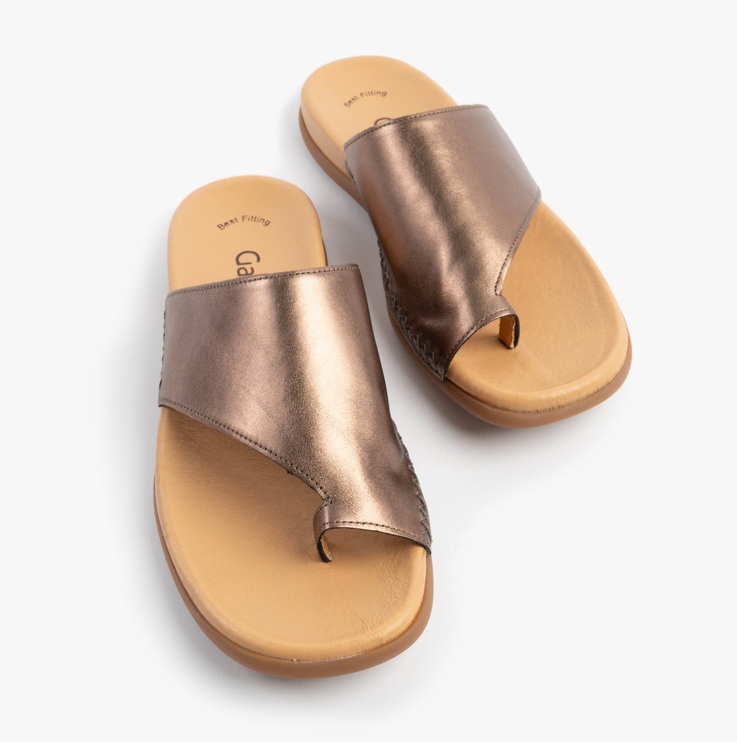 LANZAROTE Womens Sandals Silver Metallic