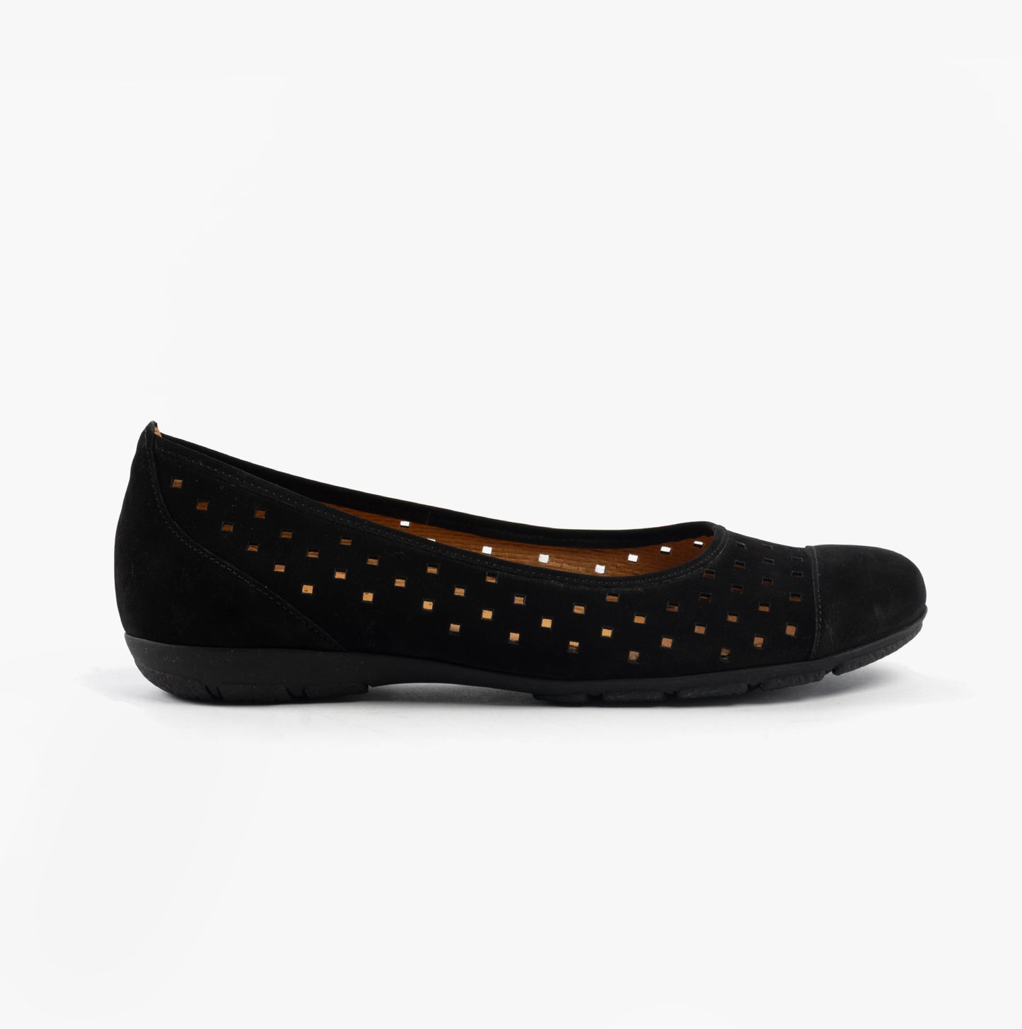 RUFFLE Womens Shoes Black
