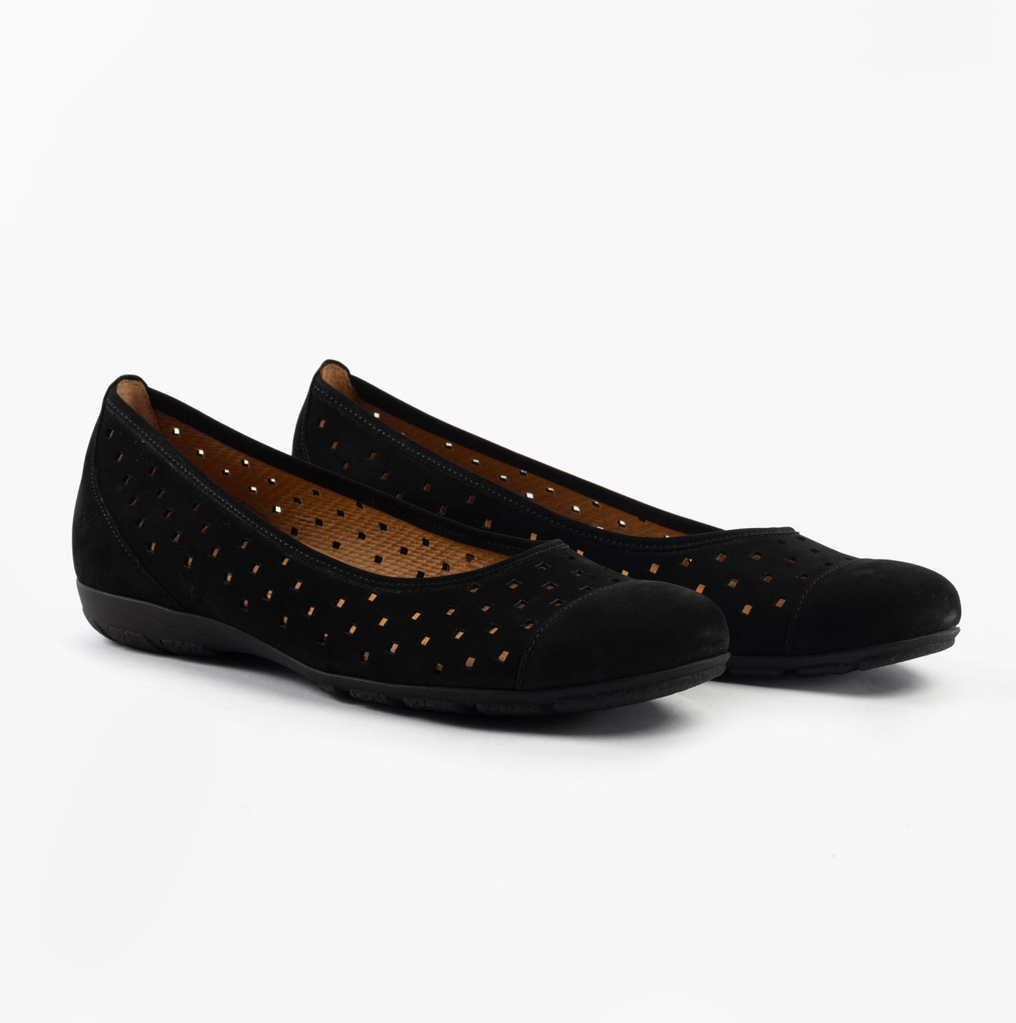 RUFFLE Womens Shoes Black
