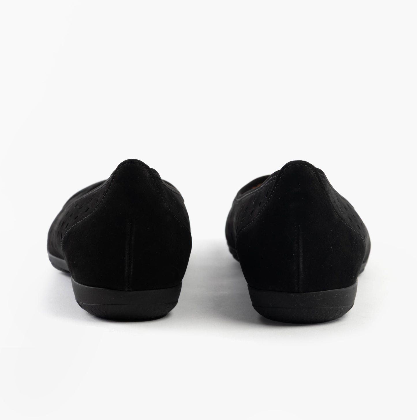 RUFFLE Womens Shoes Black