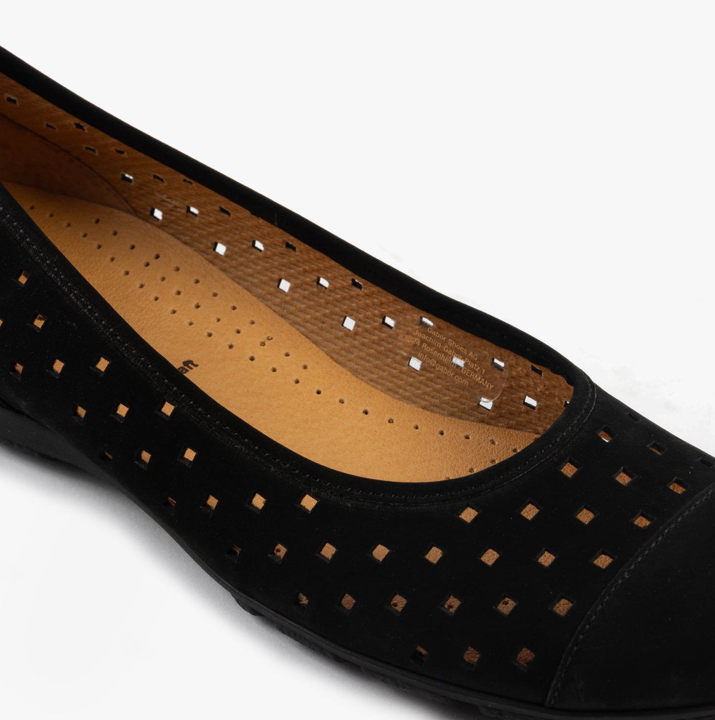 RUFFLE Womens Shoes Black