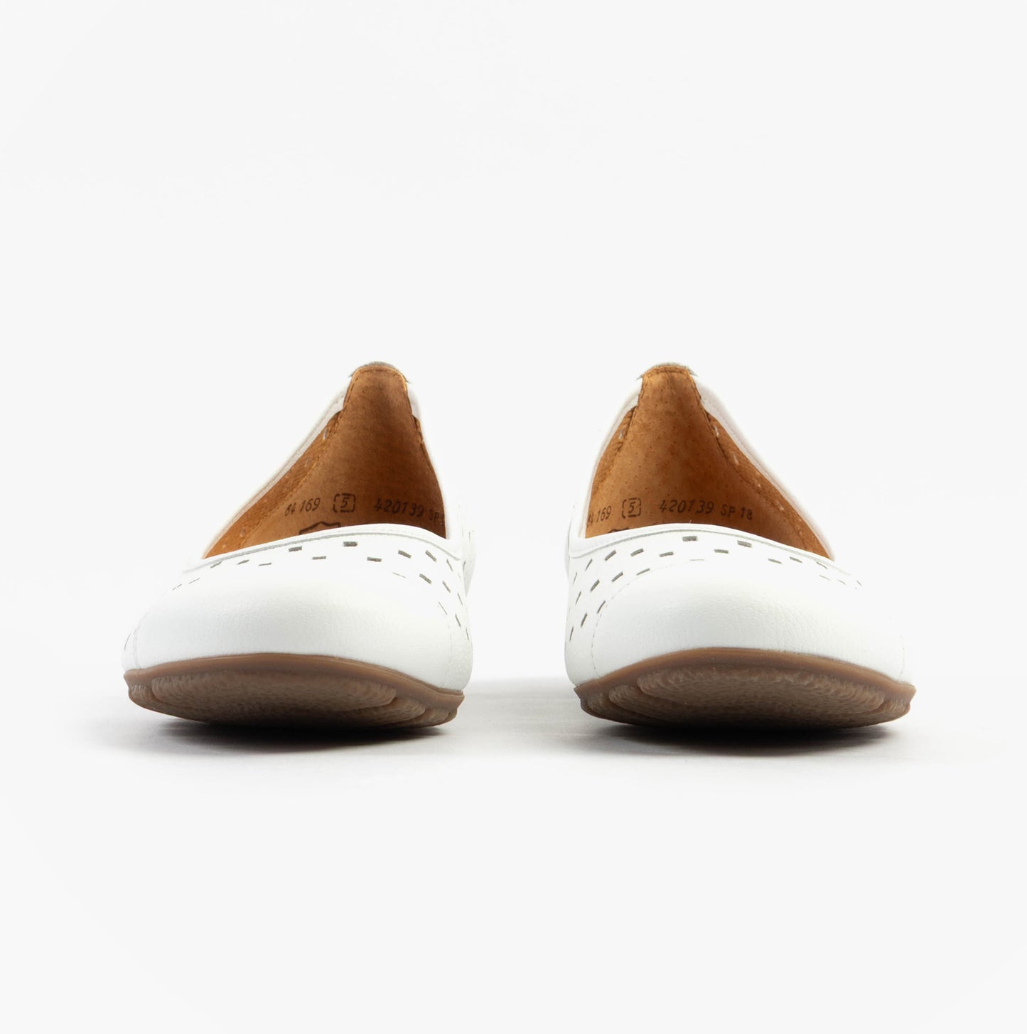 RUFFLE Womens Shoes White