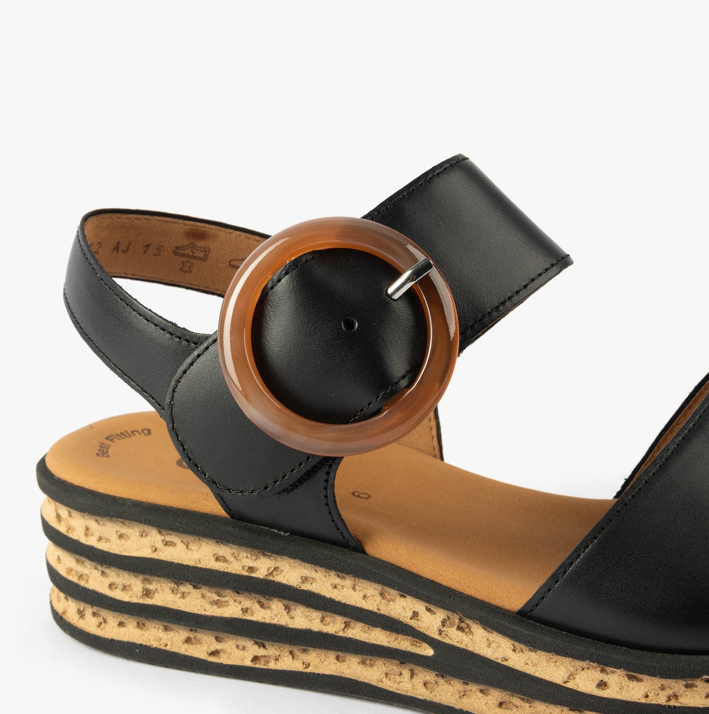ANDRE Womens Sandals Black