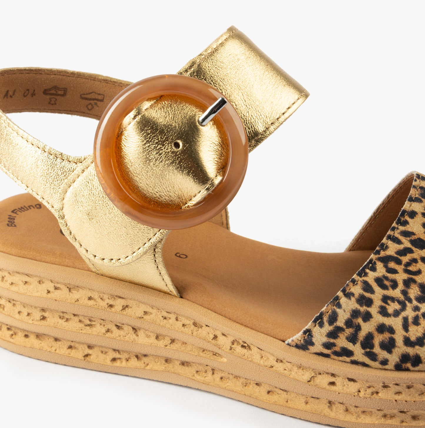 ANDRE Womens Sandals Medium Brown