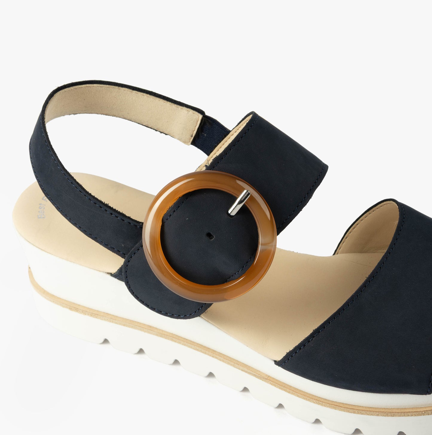 YEO Womens Sandals Blue