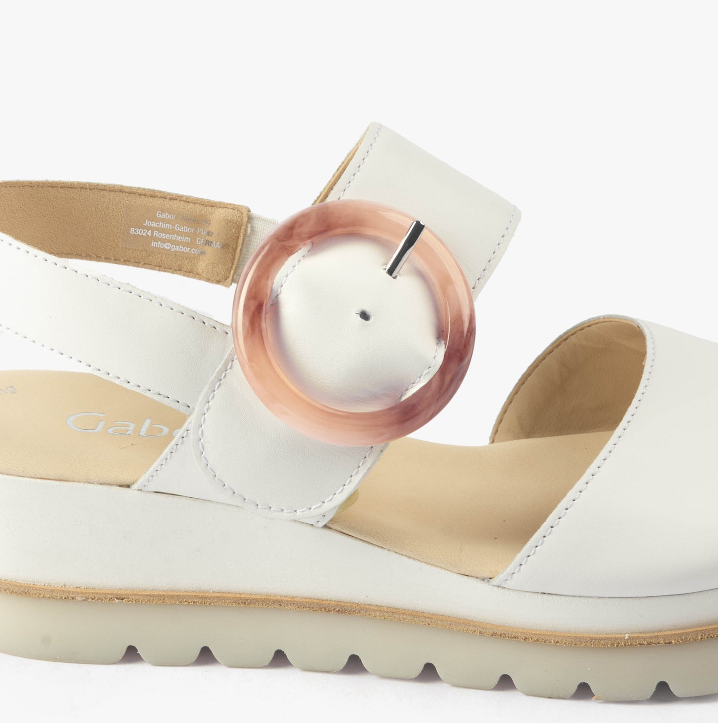 YEO Womens Sandals White