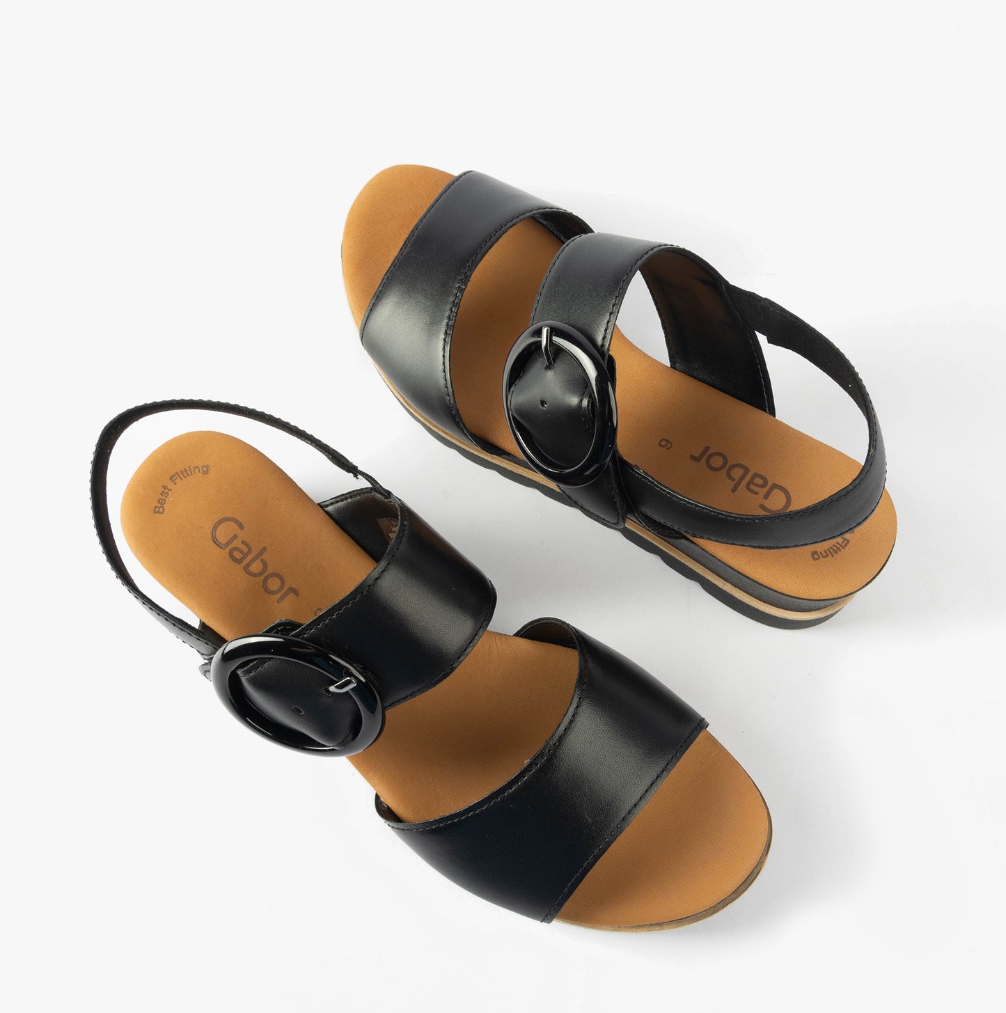 YEO Womens Sandals Black