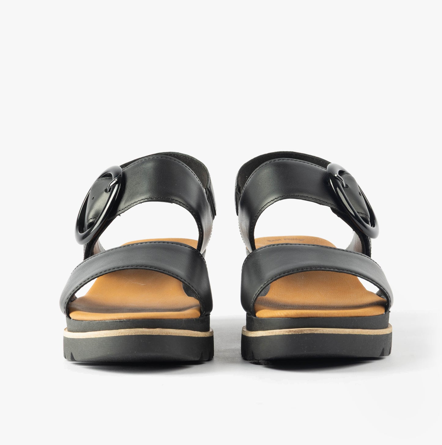 YEO Womens Sandals Black