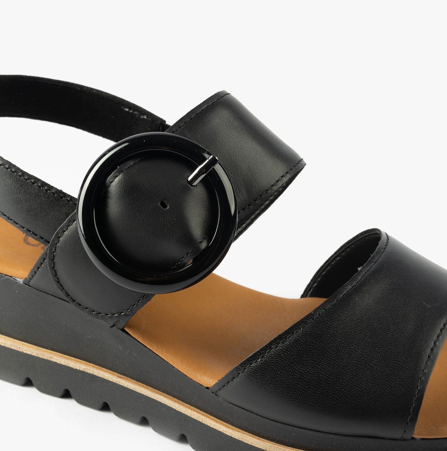 YEO Womens Sandals Black