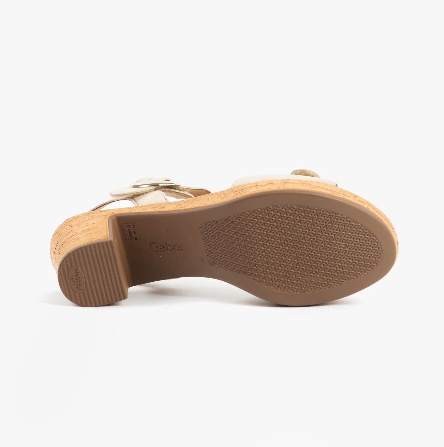 FANTASTICA Womens Sandals Oak Suede