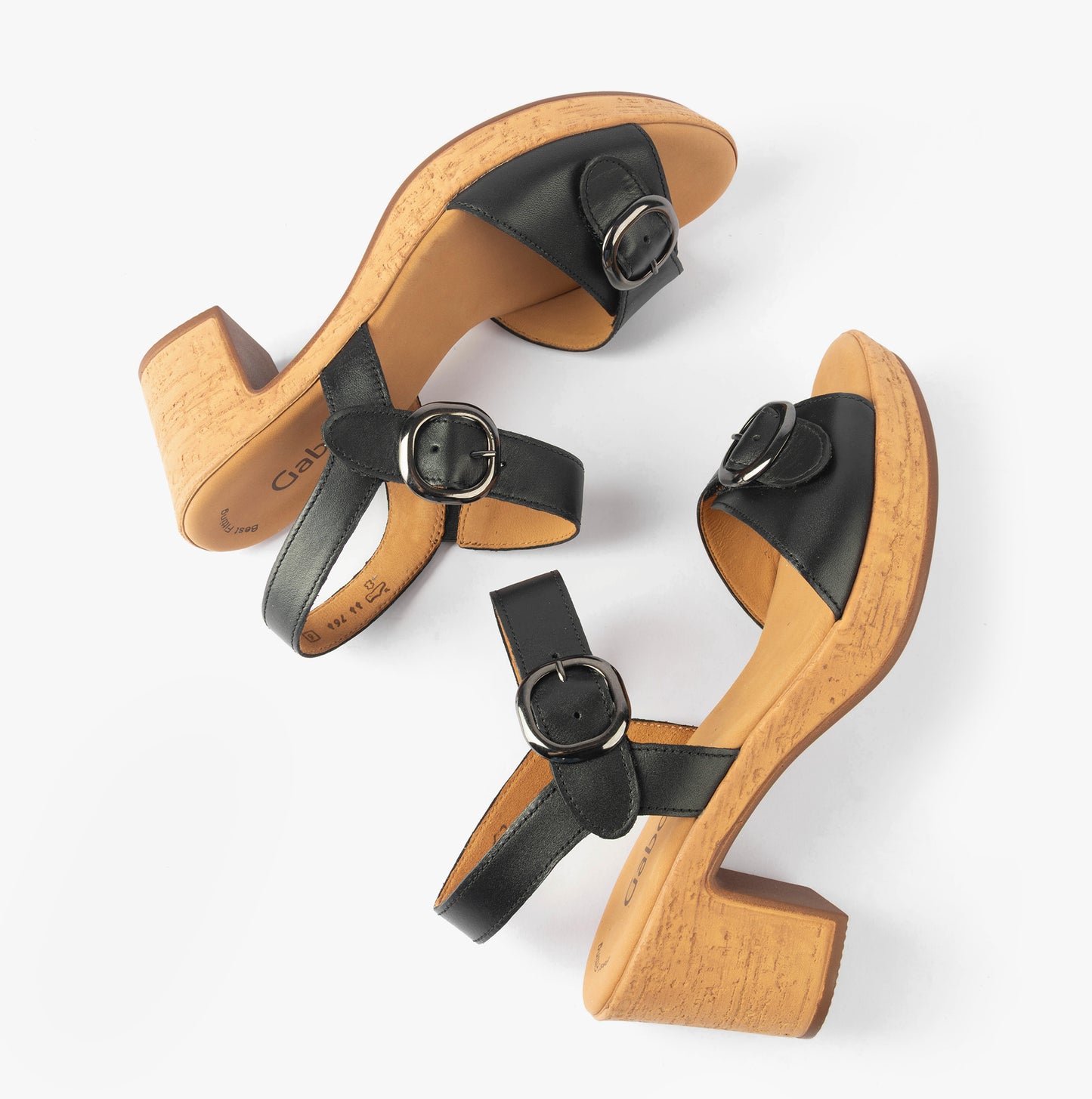 FANTASTICA Womens Sandals Black