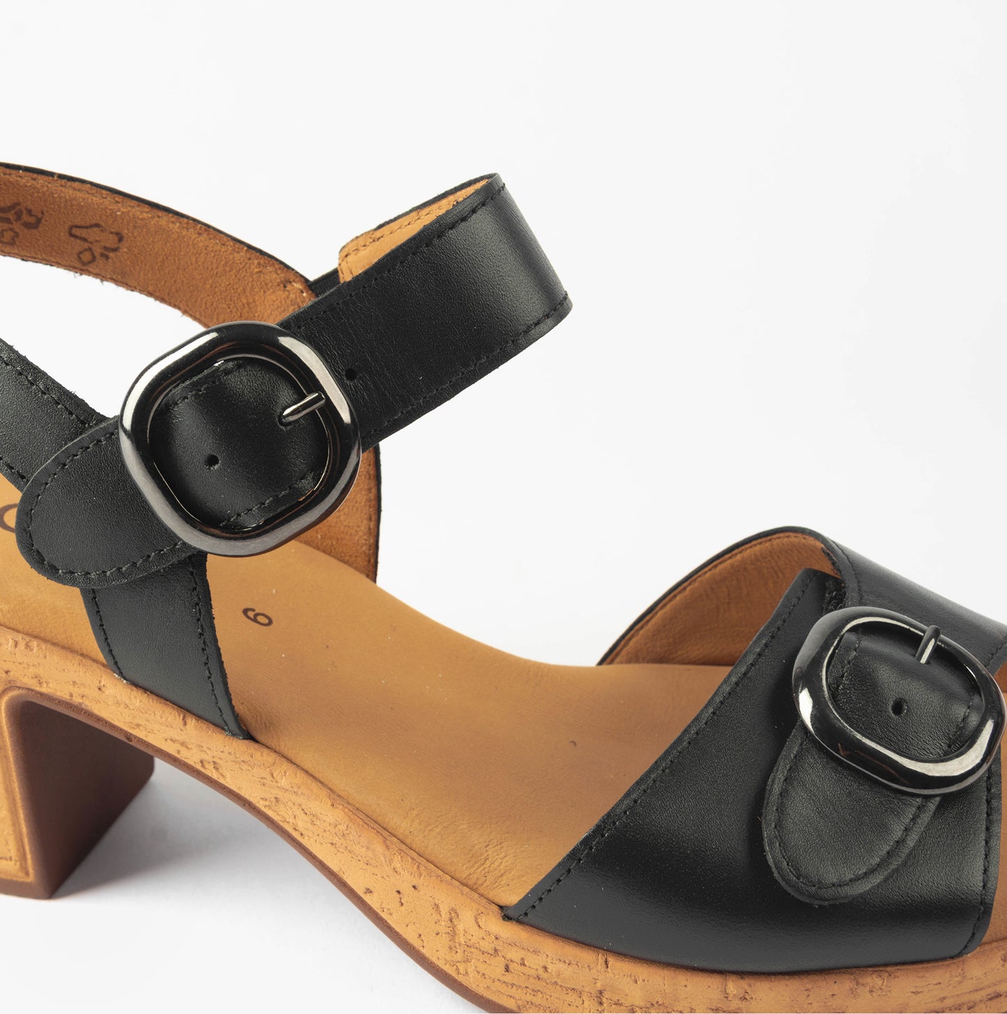 FANTASTICA Womens Sandals Black