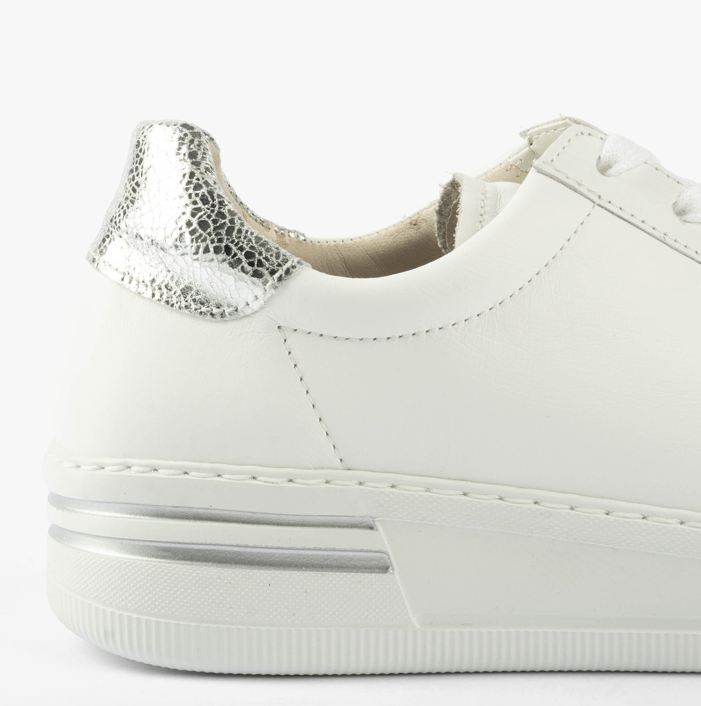 KEYSTONE Womens Trainers White/Pewter/Silver