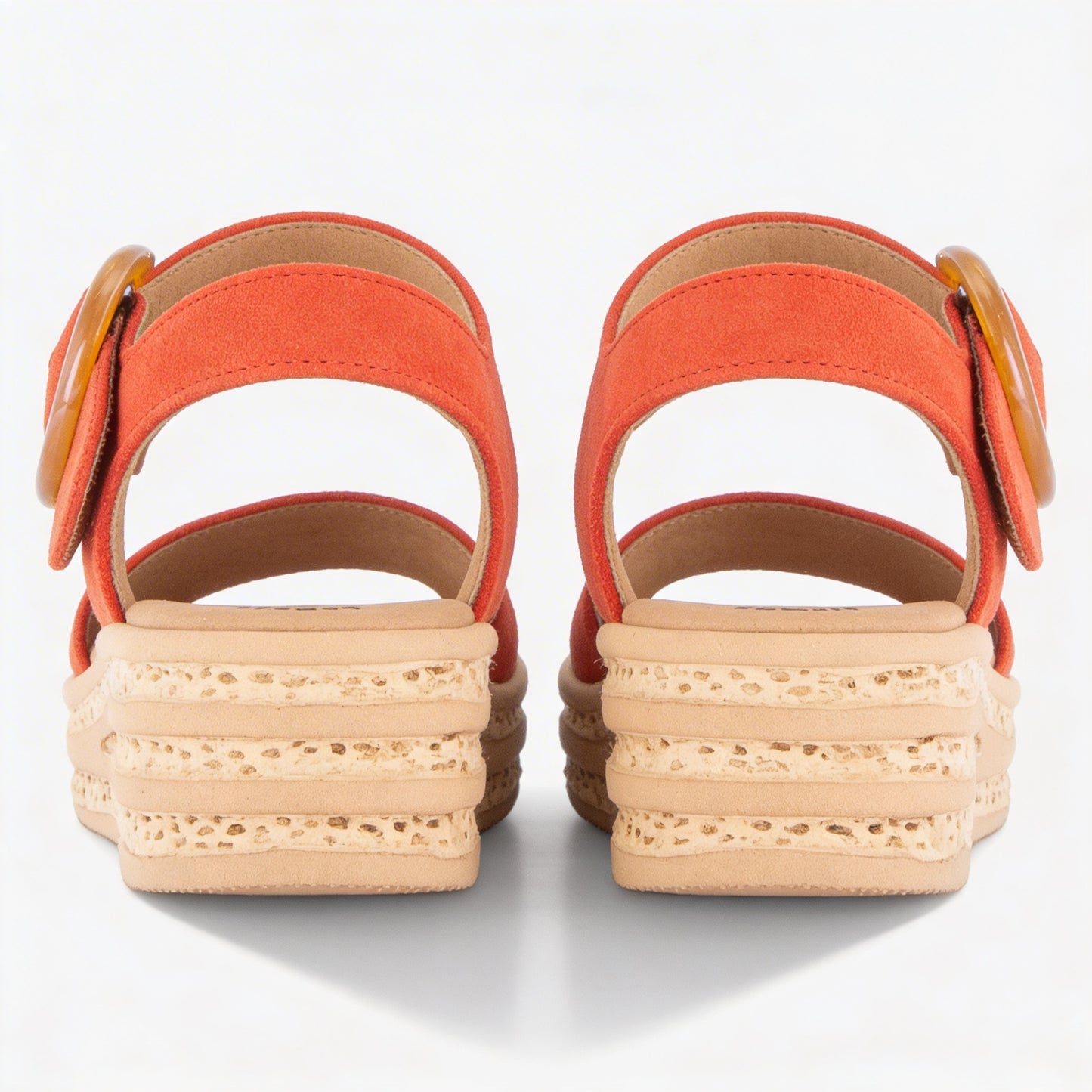Gabor ANDRE Womens Ankle Strap Sandals Orange
