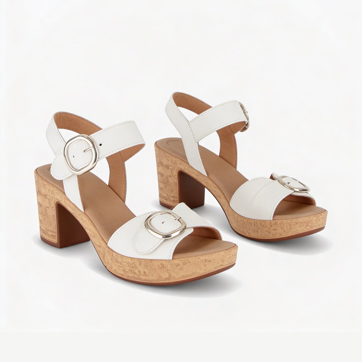 Gabor FANTASTICA Womens Ankle Strap Sandals Cream
