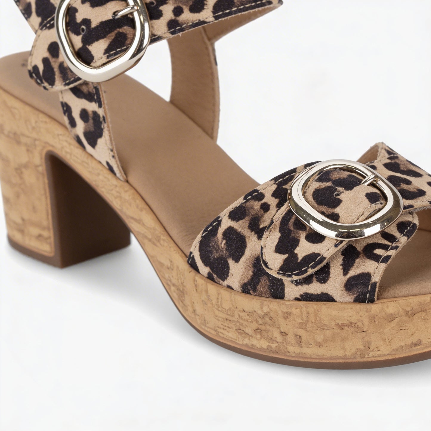 Gabor FANTASTICA Womens Ankle Strap Sandals Beige