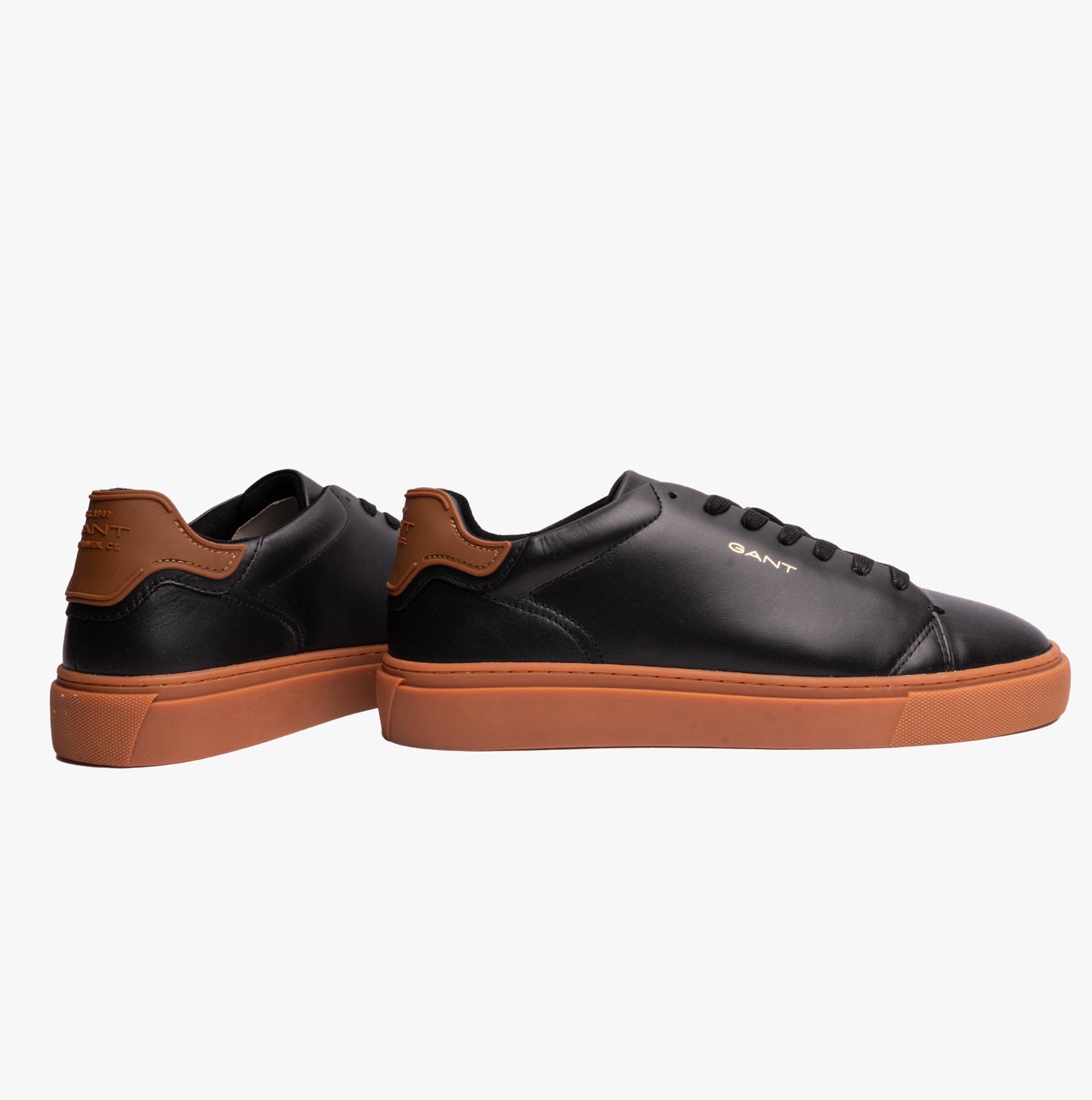 MC JULIEN Mens Casual Trainers Black/Honey