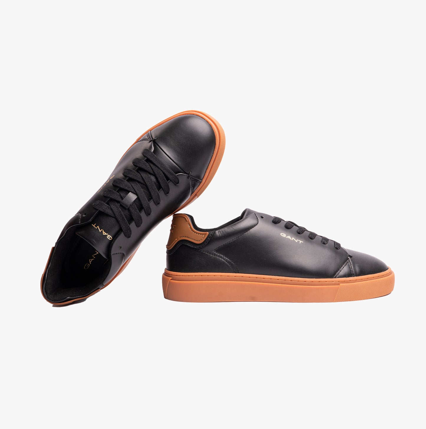 MC JULIEN Mens Casual Trainers Black/Honey