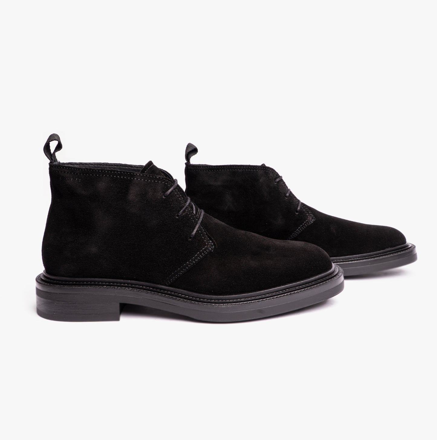 FAIRWYN Mens Chukka Boots Black