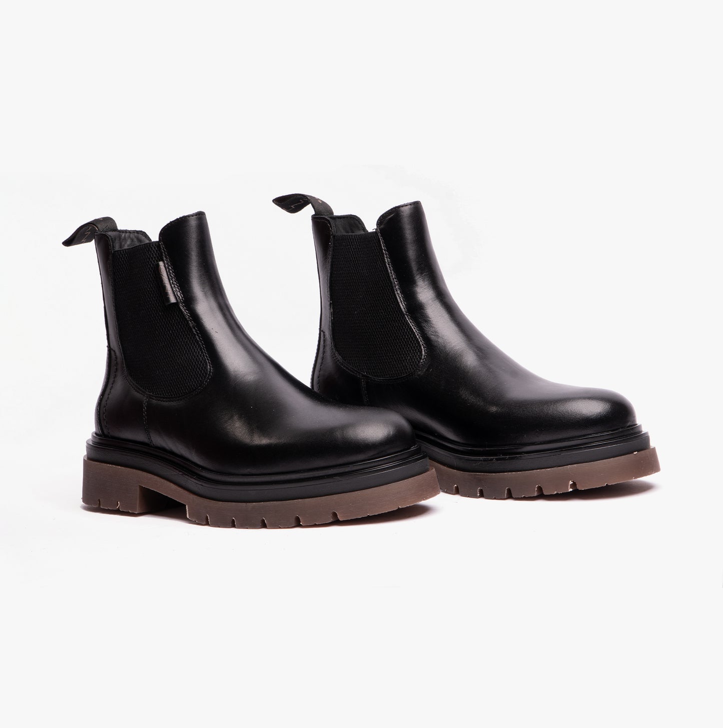 RAMZEE Mens Chelsea Boots Black
