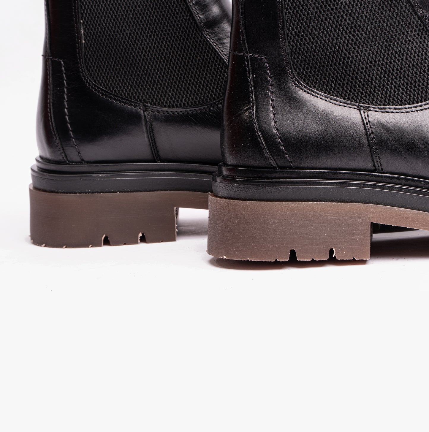 RAMZEE Mens Chelsea Boots Black