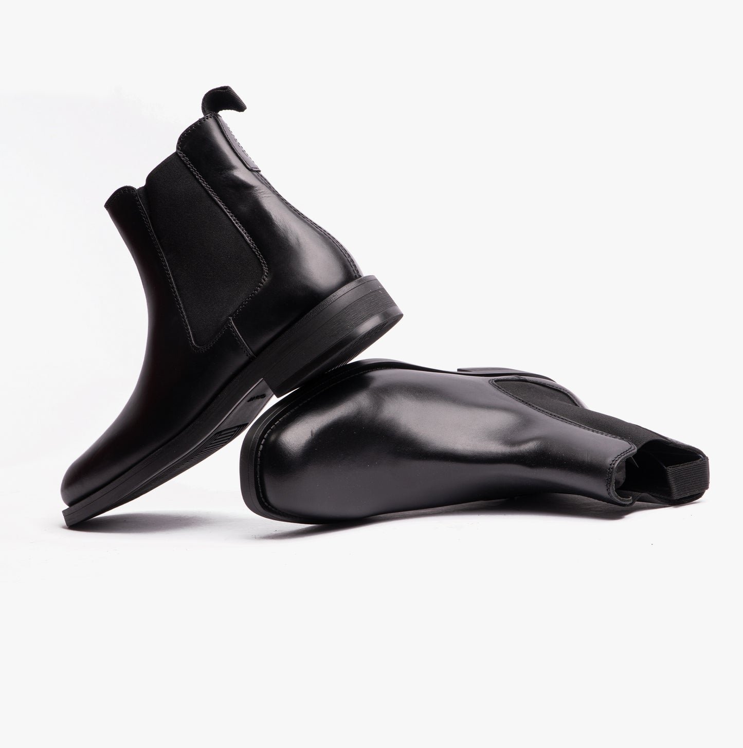 RIZMOOD Mens Chelsea Boots Black