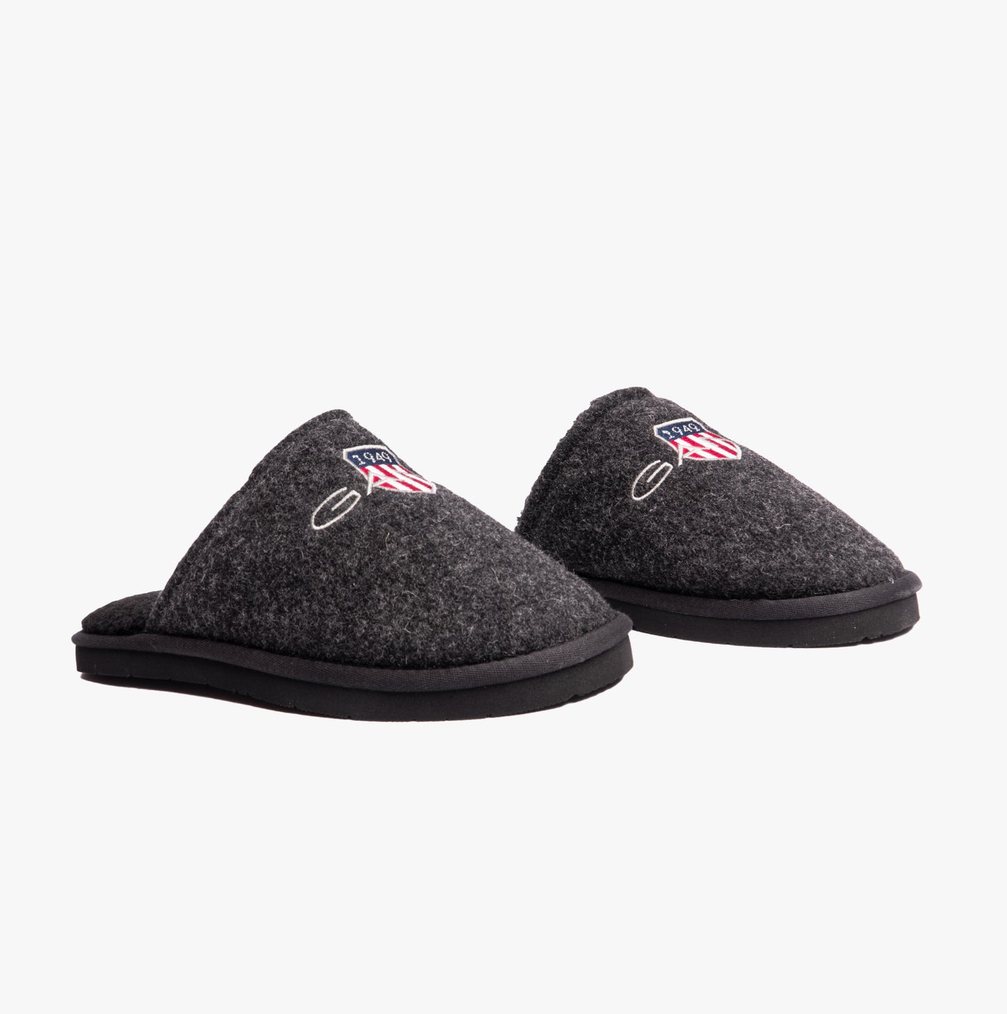 TAMAWARE Mens Mule Slippers Black