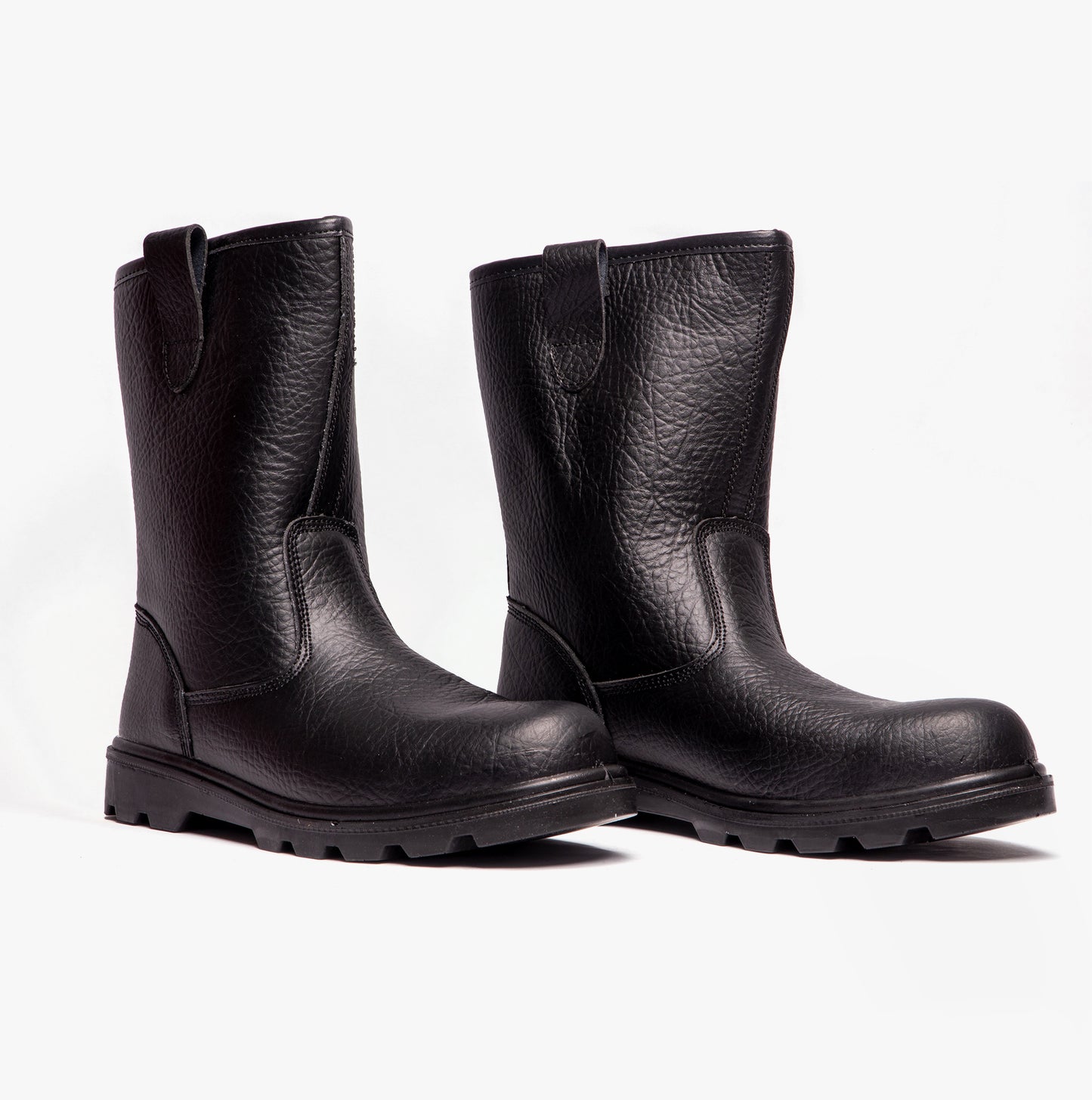 Grafters M021A Mens Rigger Safety Boots Black