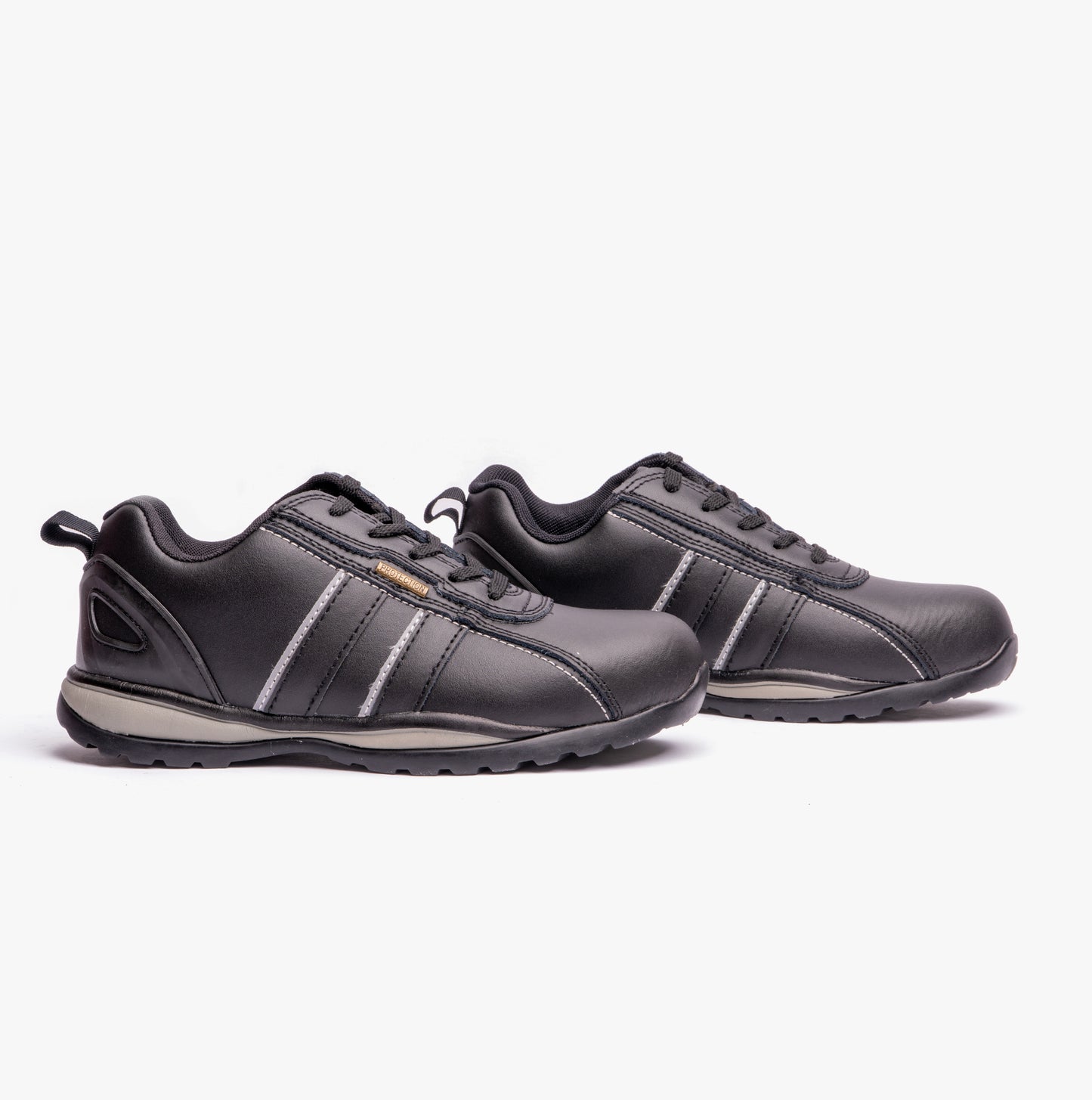 Grafters M090A Unisex Safety Trainers Black