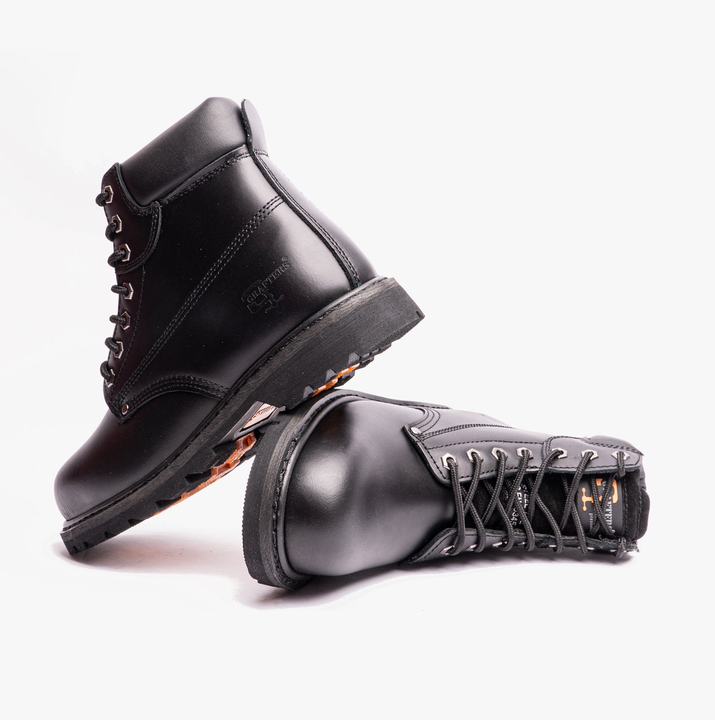 Grafters KNIGHT Mens Safety Boots Black
