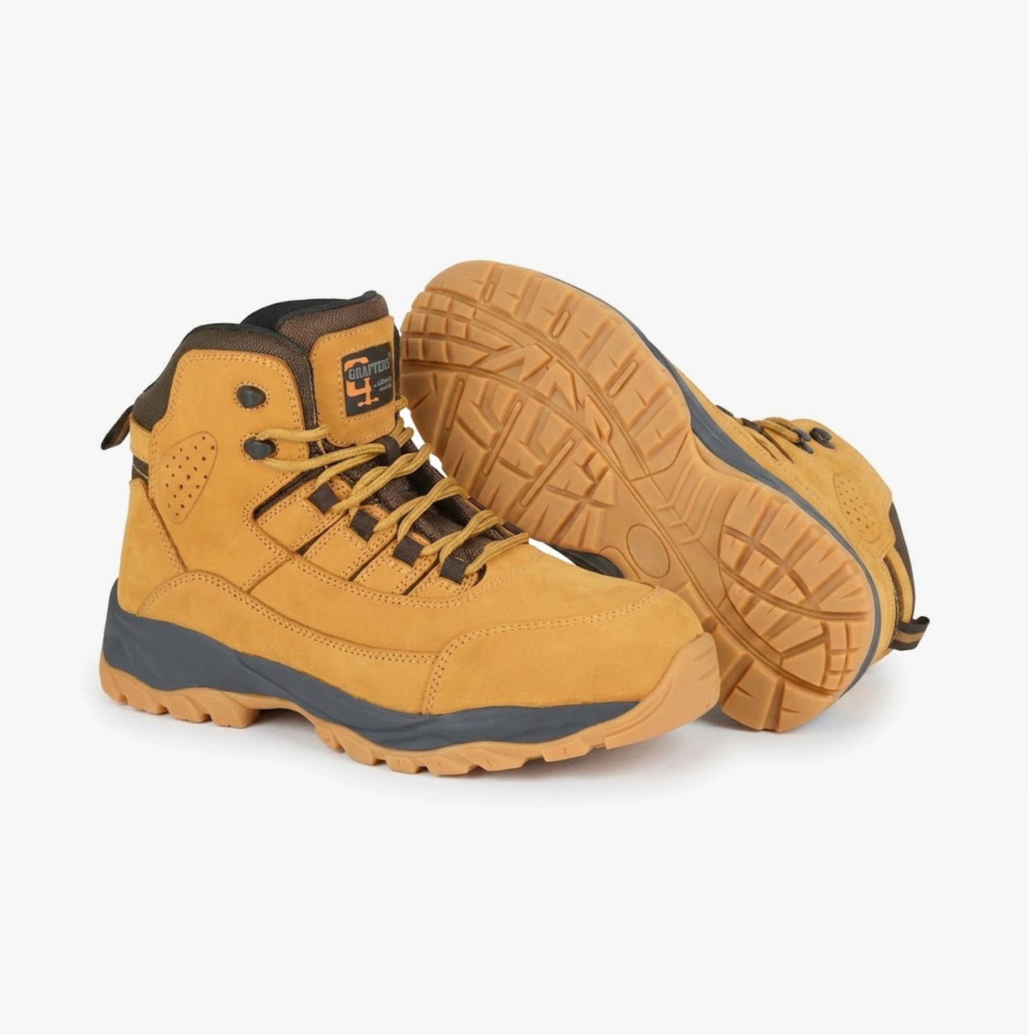 Grafters M331N Mens Safety Boots Honey