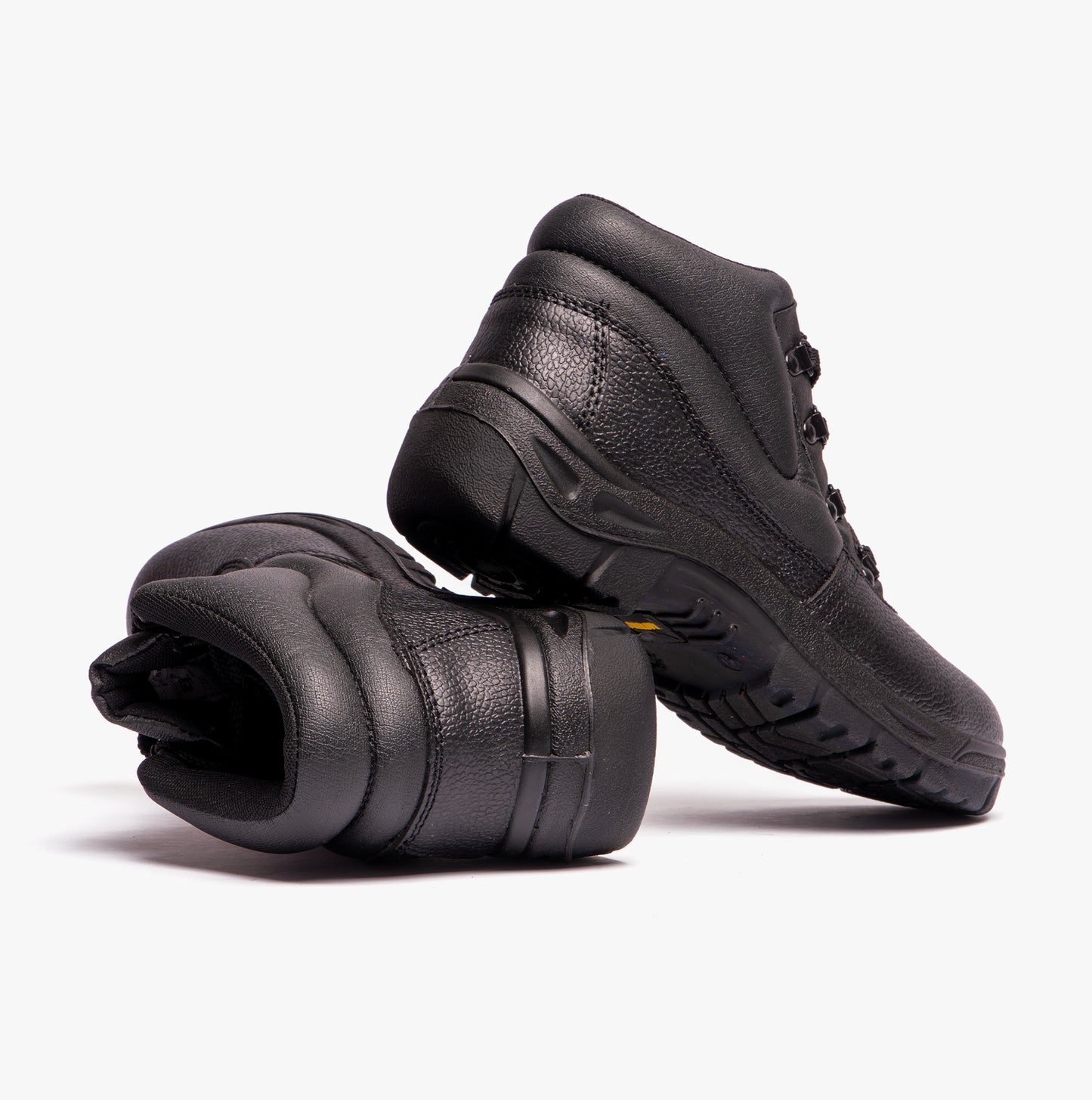 Grafters M5501A Unisex Leather Safety Boots Black