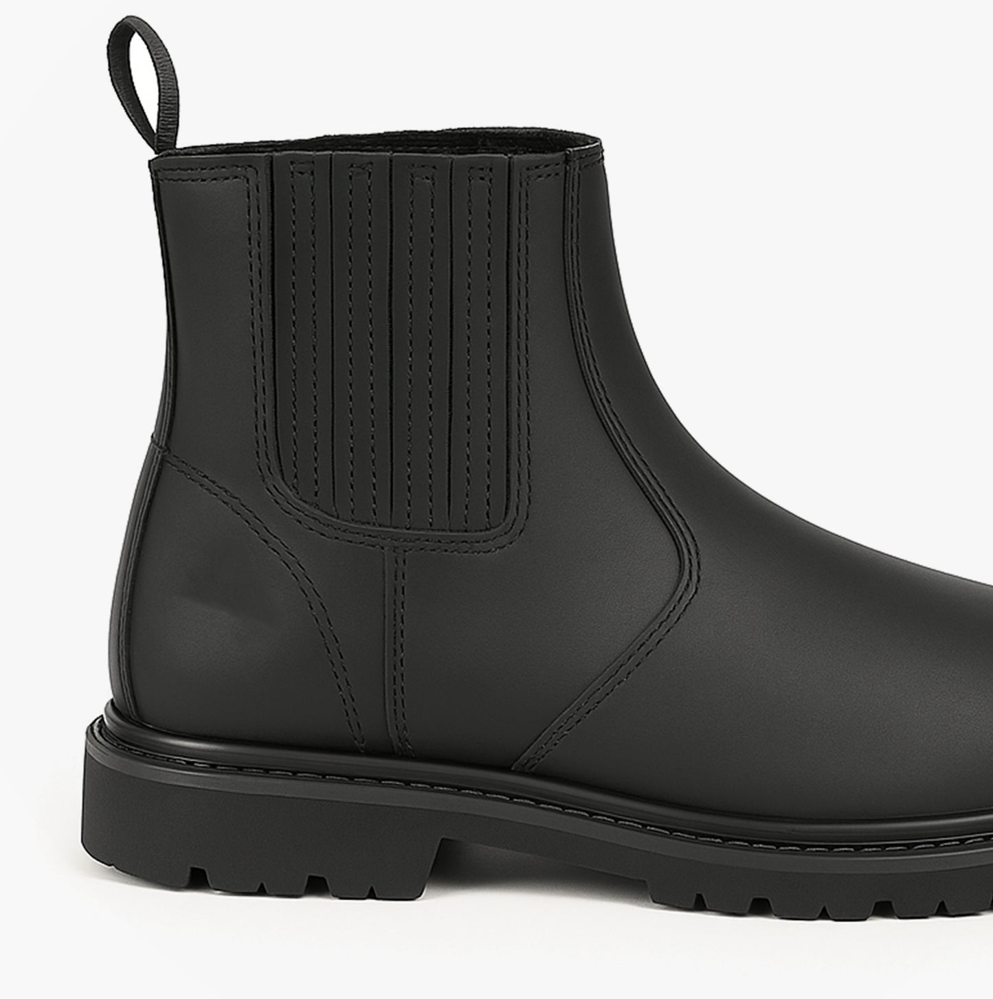 Grafters M763A Mens Leather Safety Boots Black