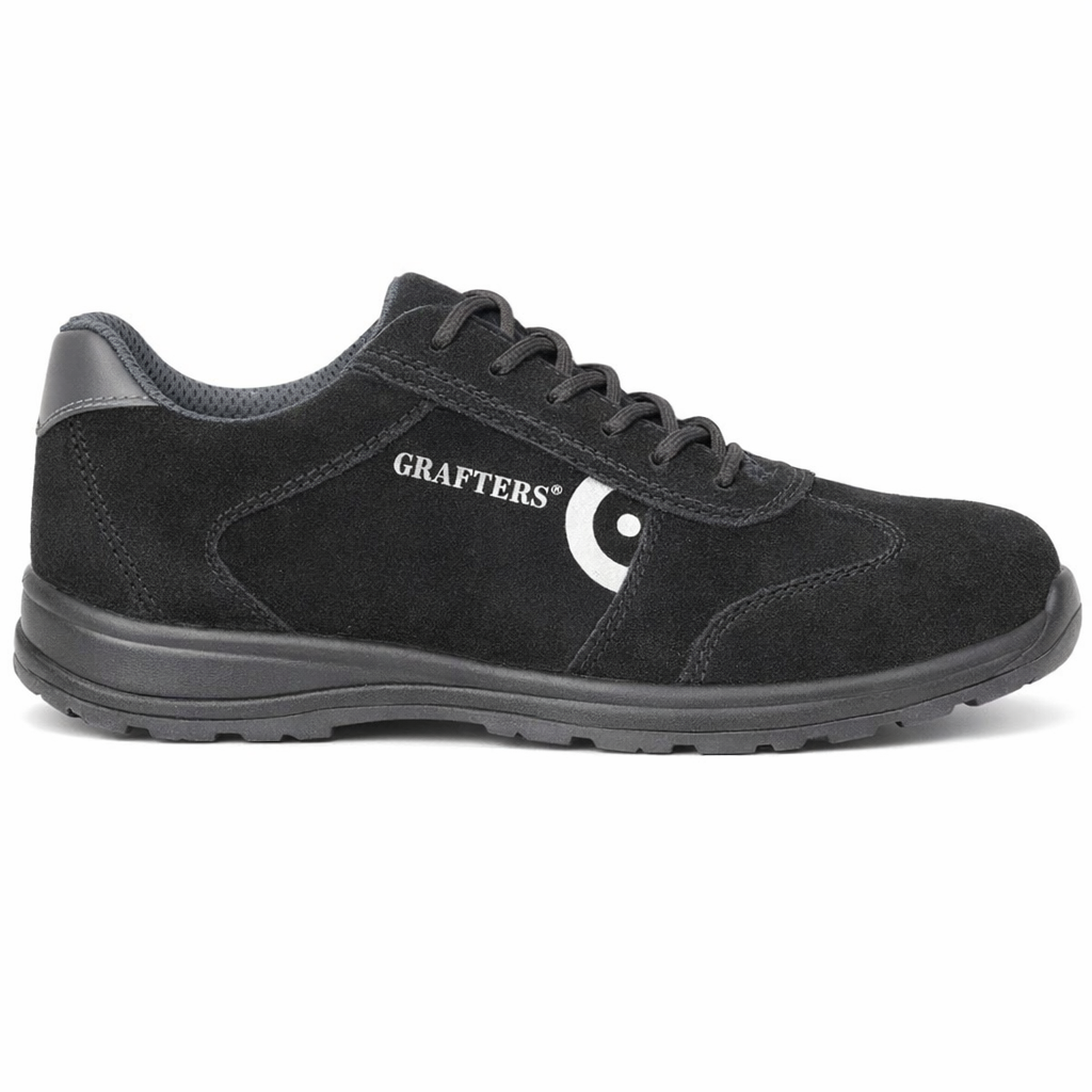 Grafters BOBBY Mens Safety Shoes Black
