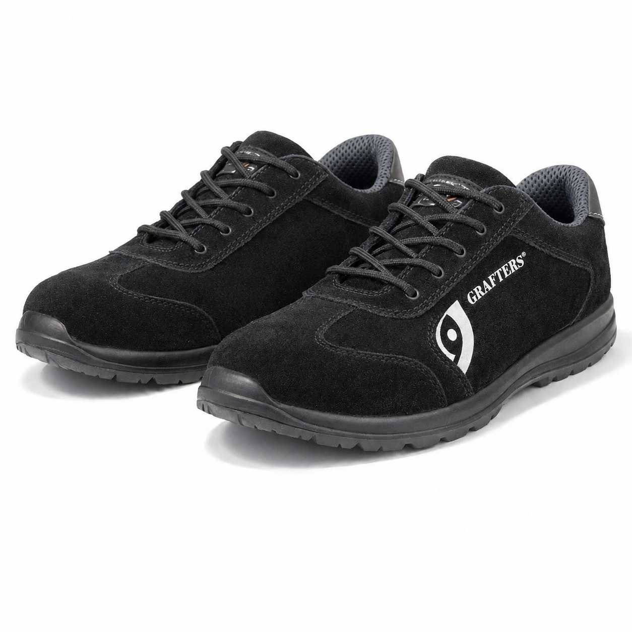 Grafters BOBBY Mens Safety Shoes Black