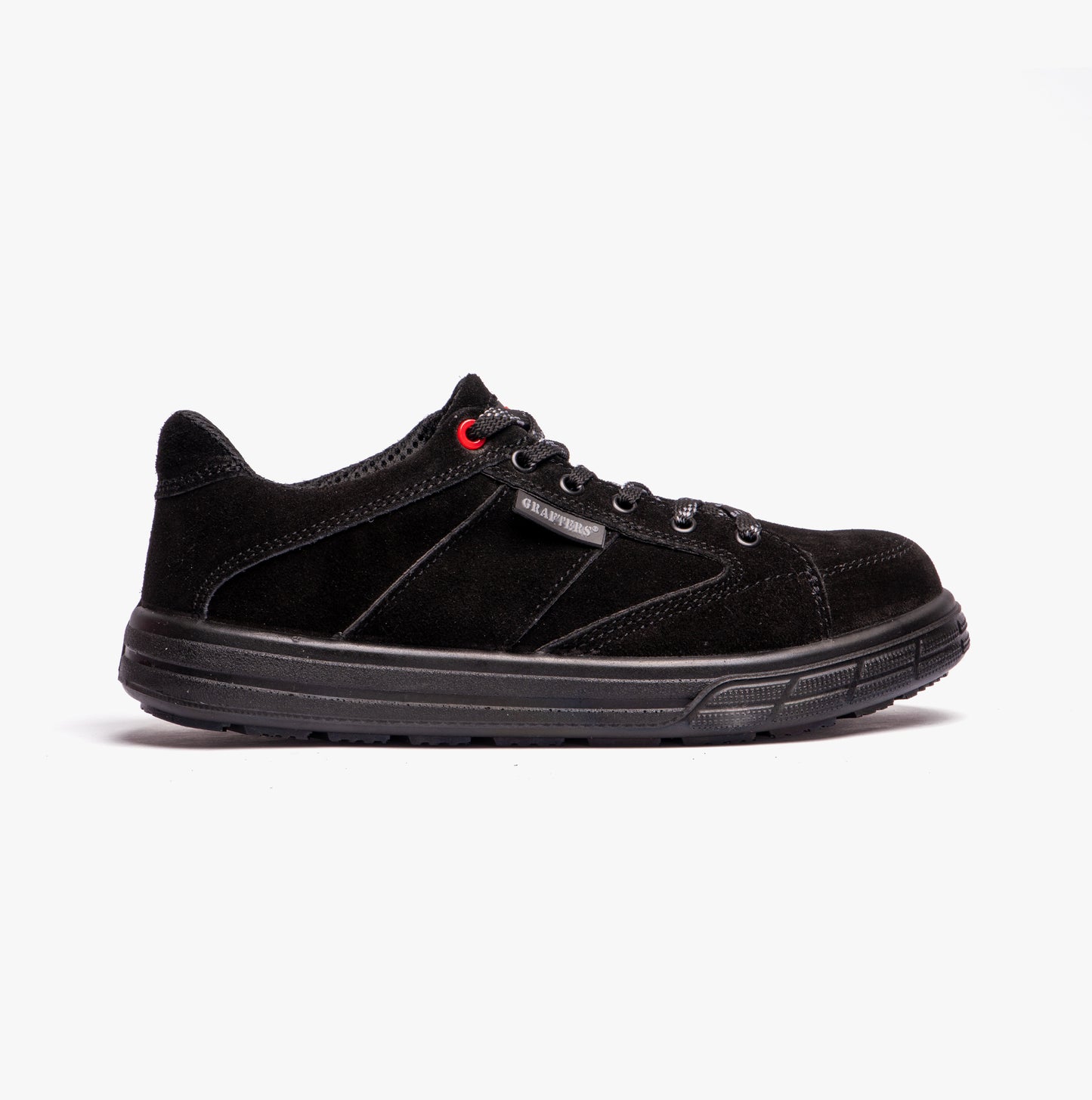 Grafters M9512AS Unisex Skate Safety Shoes Black