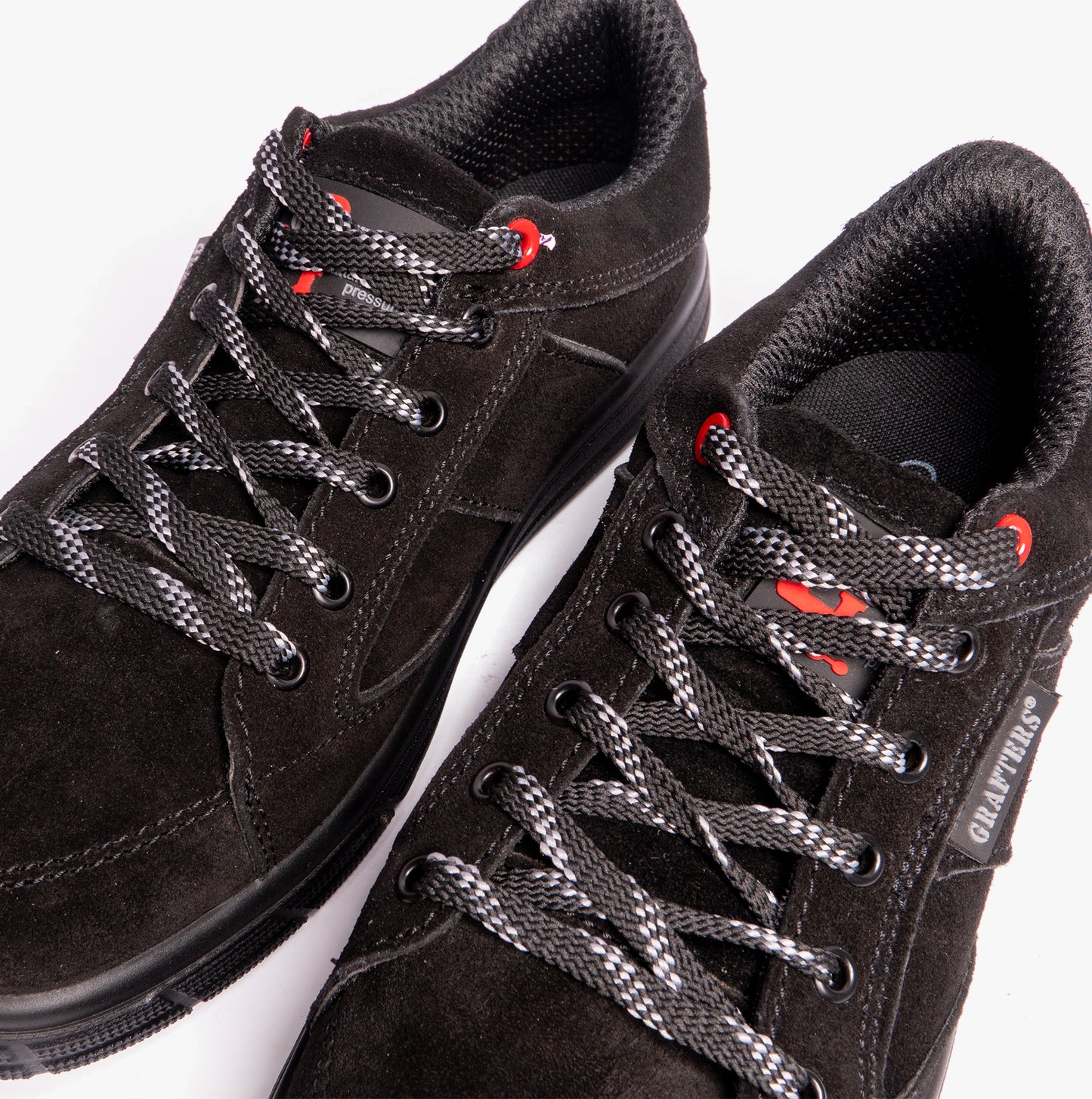 Grafters M9512AS Unisex Skate Safety Shoes Black