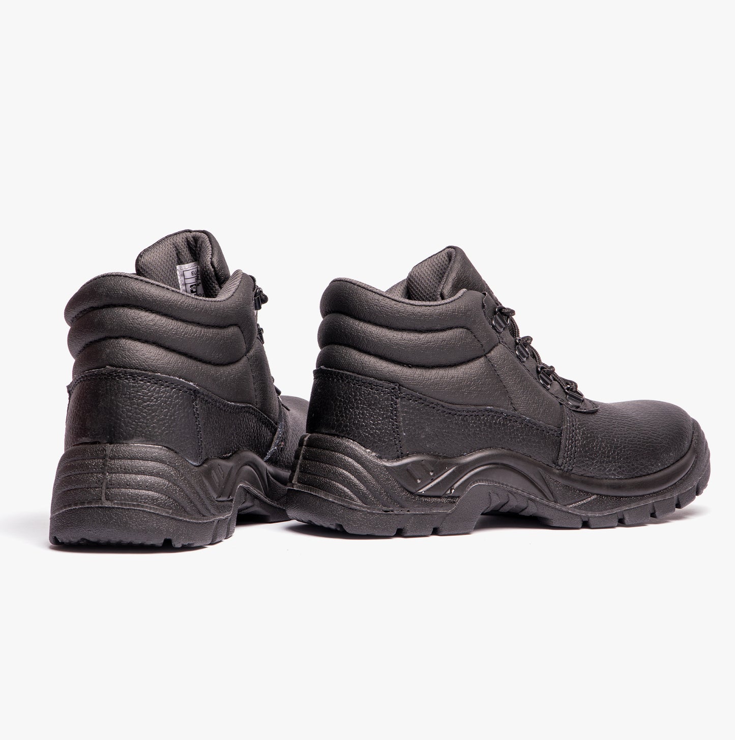 Grafters M9535PA Unisex Leather Chukka Safety Boots Black