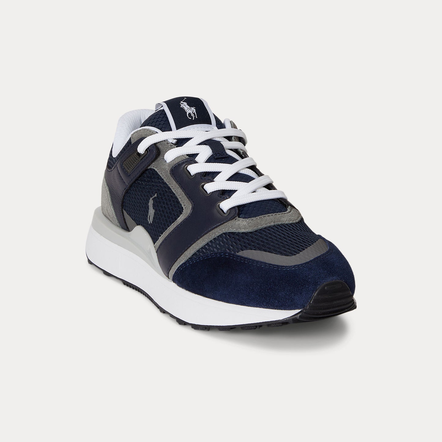 Polo Ralph Lauren TRN 89 PP V2 Mens Casual Trainers Navy/Grey