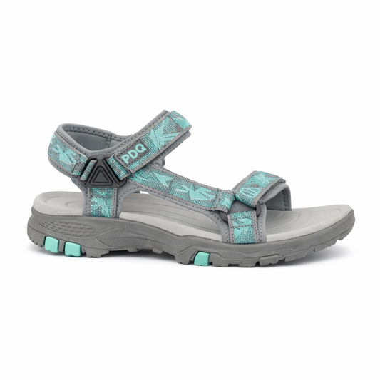PDQ TESSA Womens Hiking & Trail Sandals Mint/Grey
