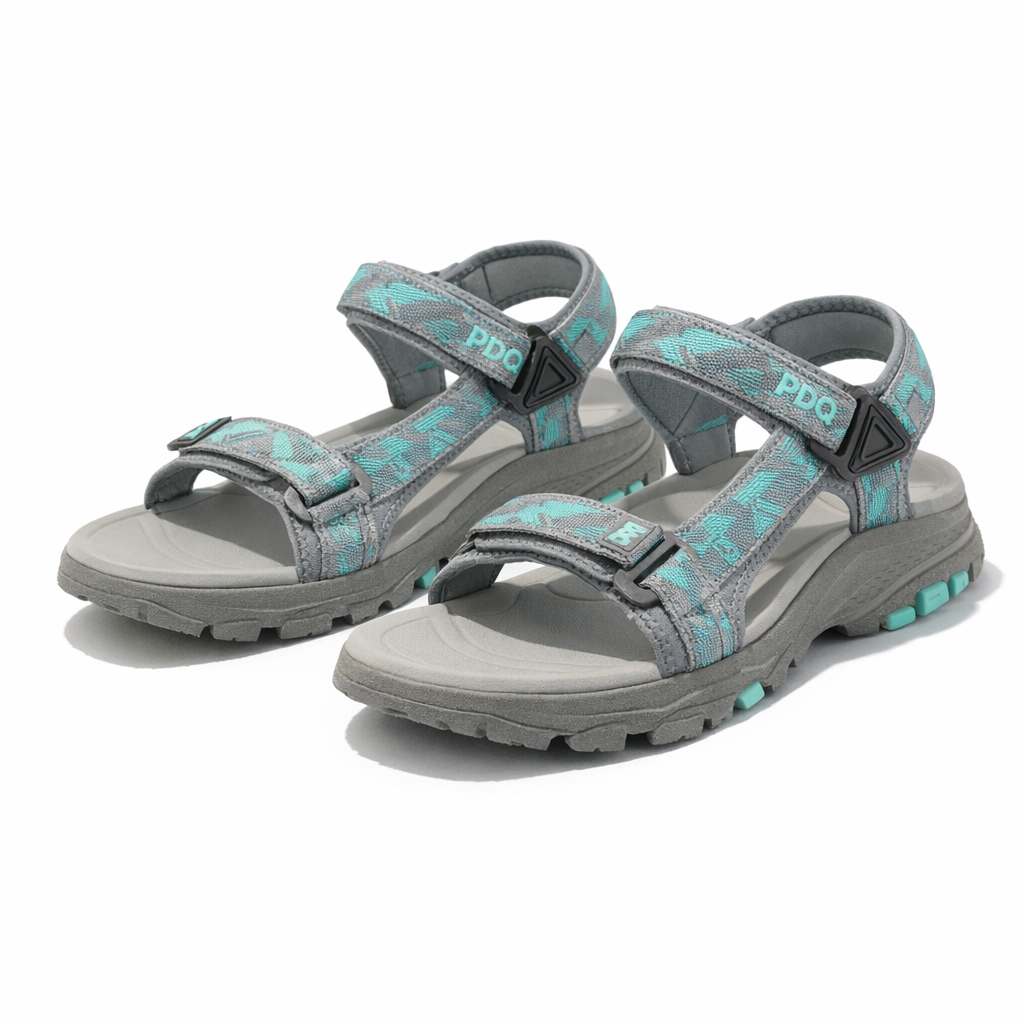 PDQ TESSA Womens Hiking & Trail Sandals Mint/Grey
