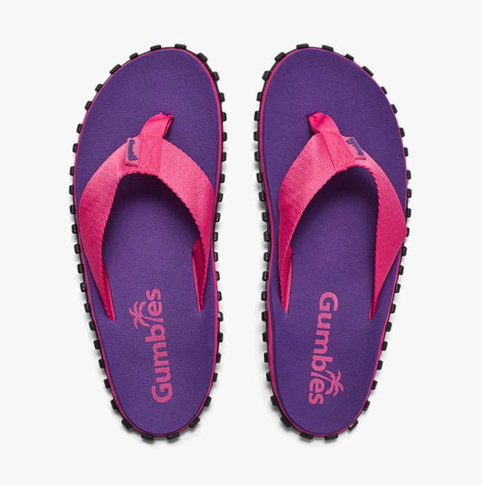 Gumbies DUCKBILL Womens Waterproof Flip-Flops Purple