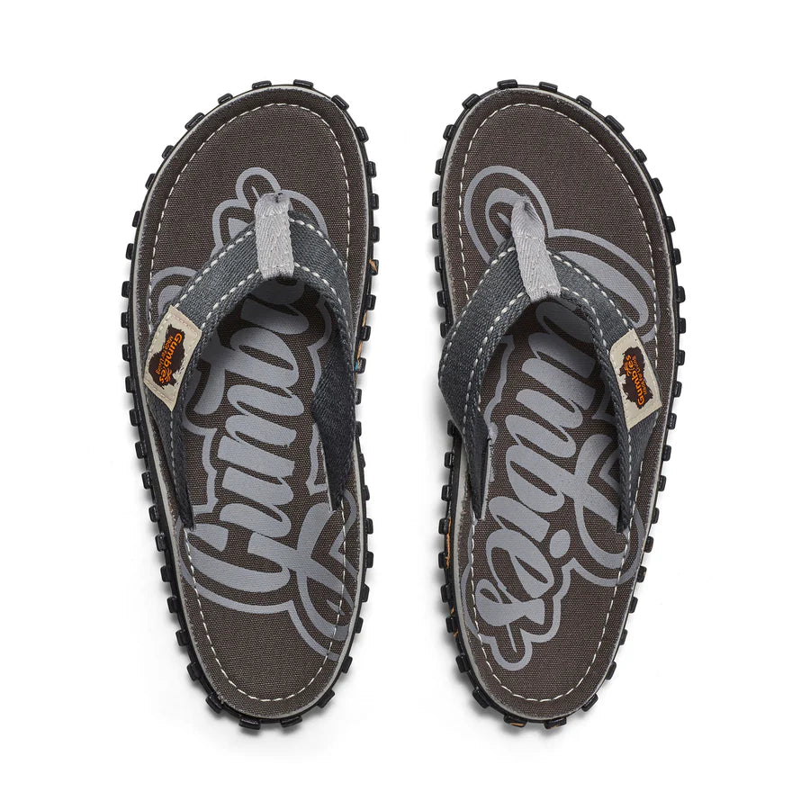 Gumbies ISLANDER Unisex Recycled Flip-Flops Cool Grey