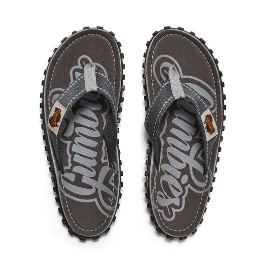 Gumbies ISLANDER Unisex Recycled Flip-Flops Cool Grey