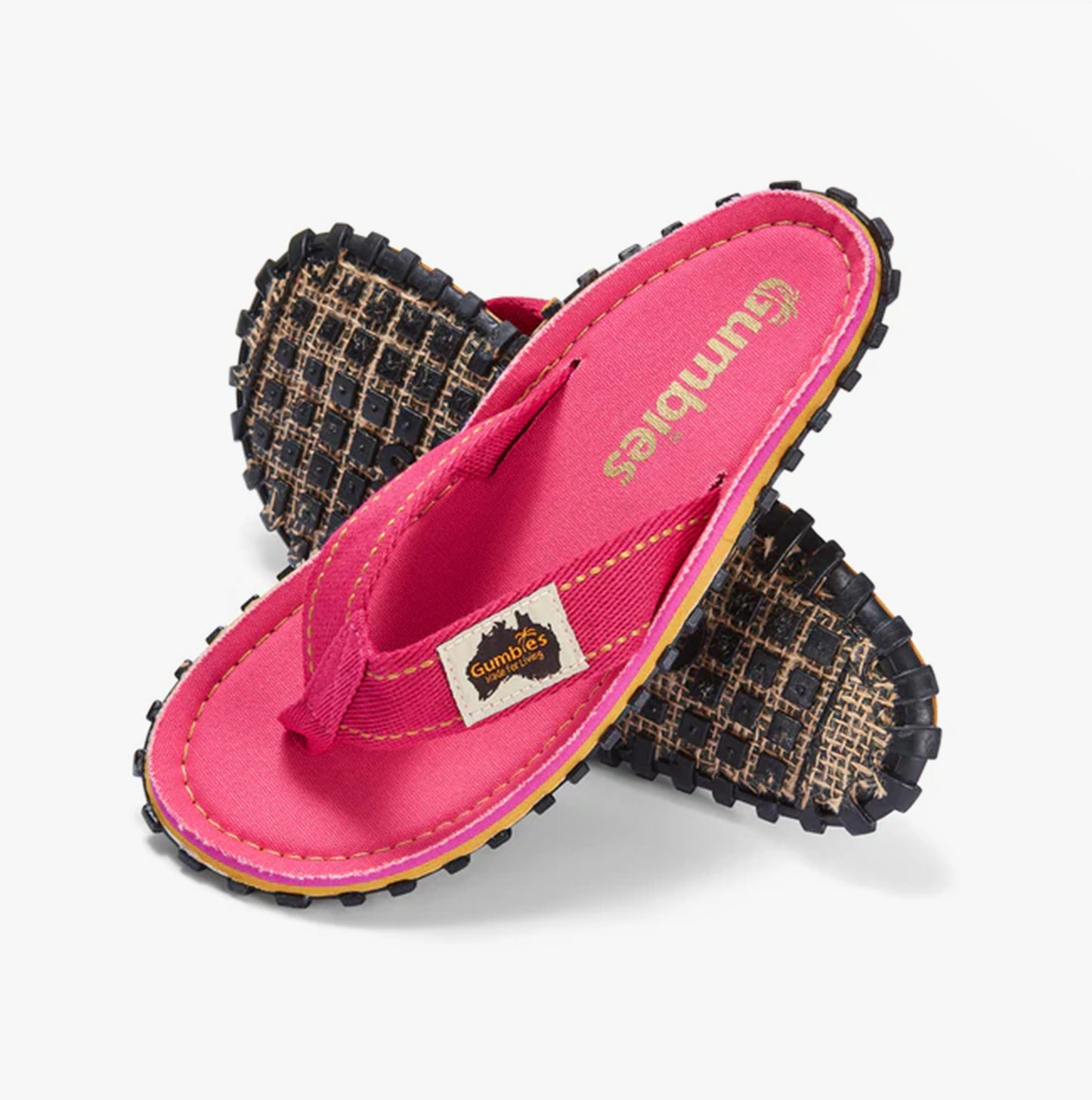 Gumbies ISLANDER Unisex Flip-Flops Classic Pink