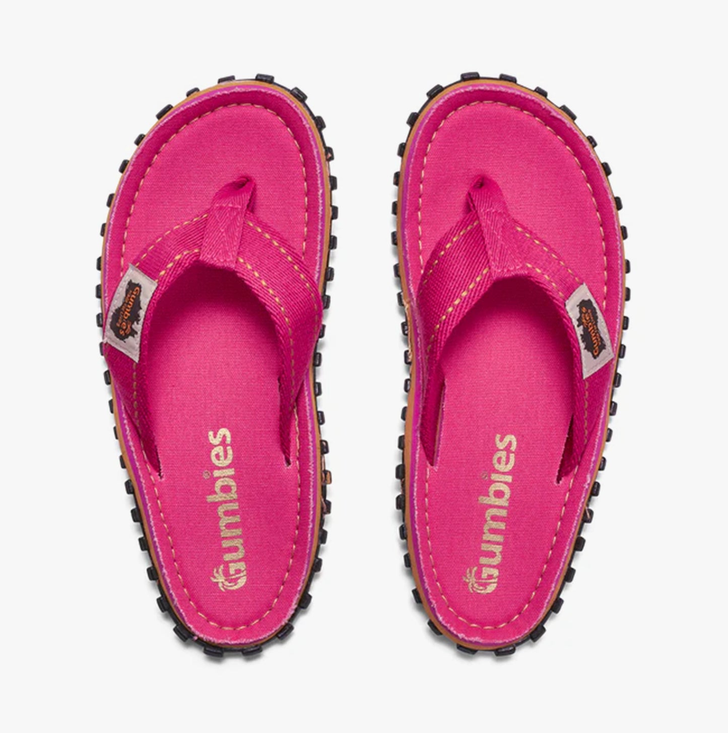 Gumbies ISLANDER Unisex Flip-Flops Classic Pink