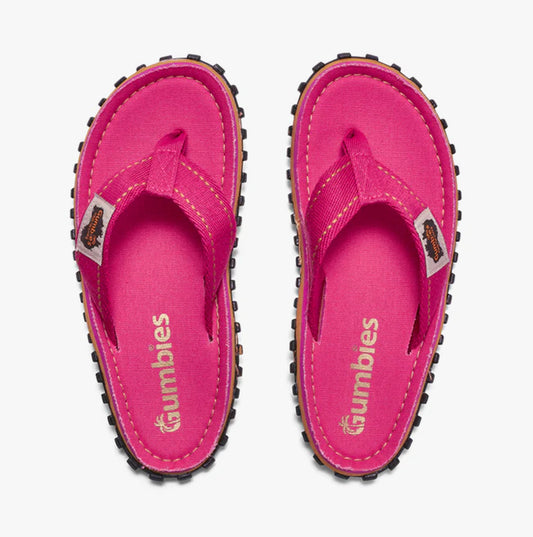 Gumbies ISLANDER Unisex Flip-Flops Classic Pink