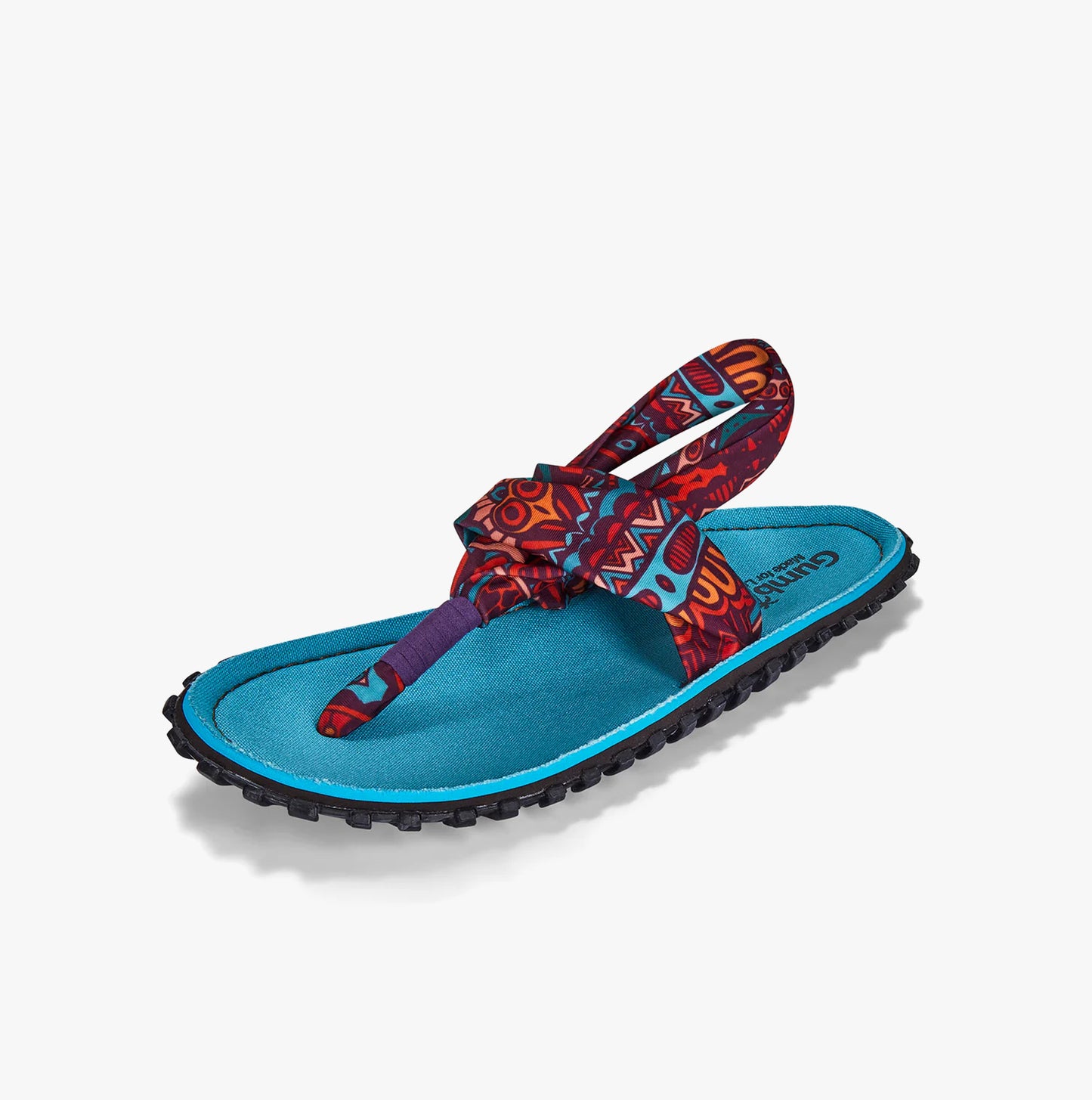 Gumbies SLINGBACK Womens Toe Post Sandals Turquoise Vintage