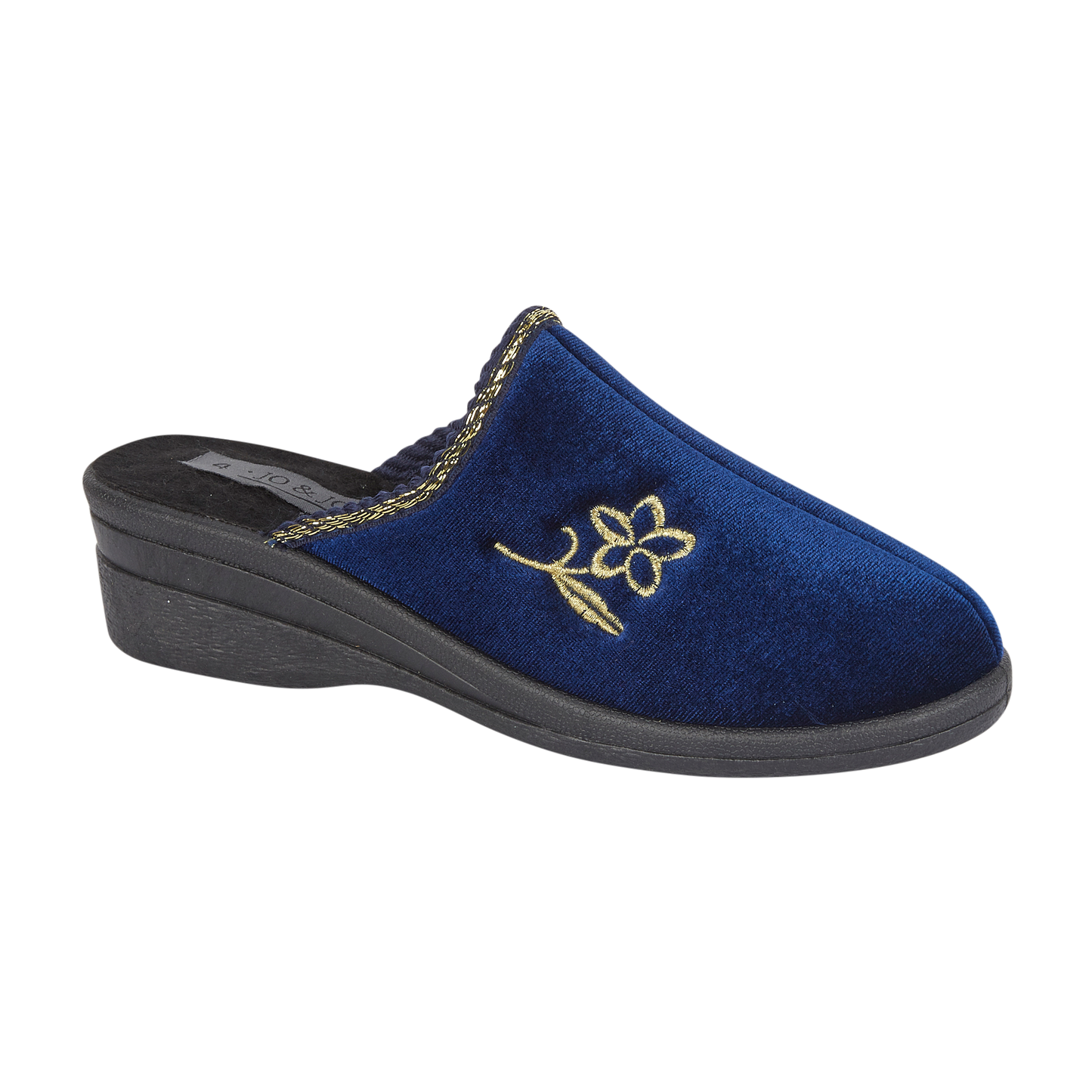 Jo & Joe HELEN Womens Mule Slippers Navy