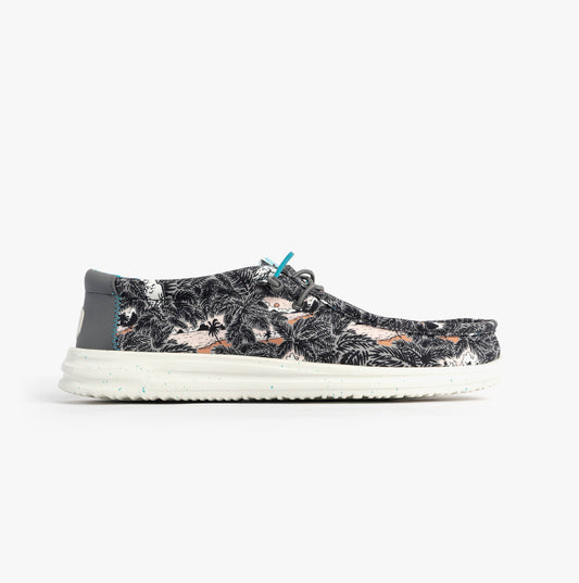 HEYDUDE WALLY Mens Shoes Black